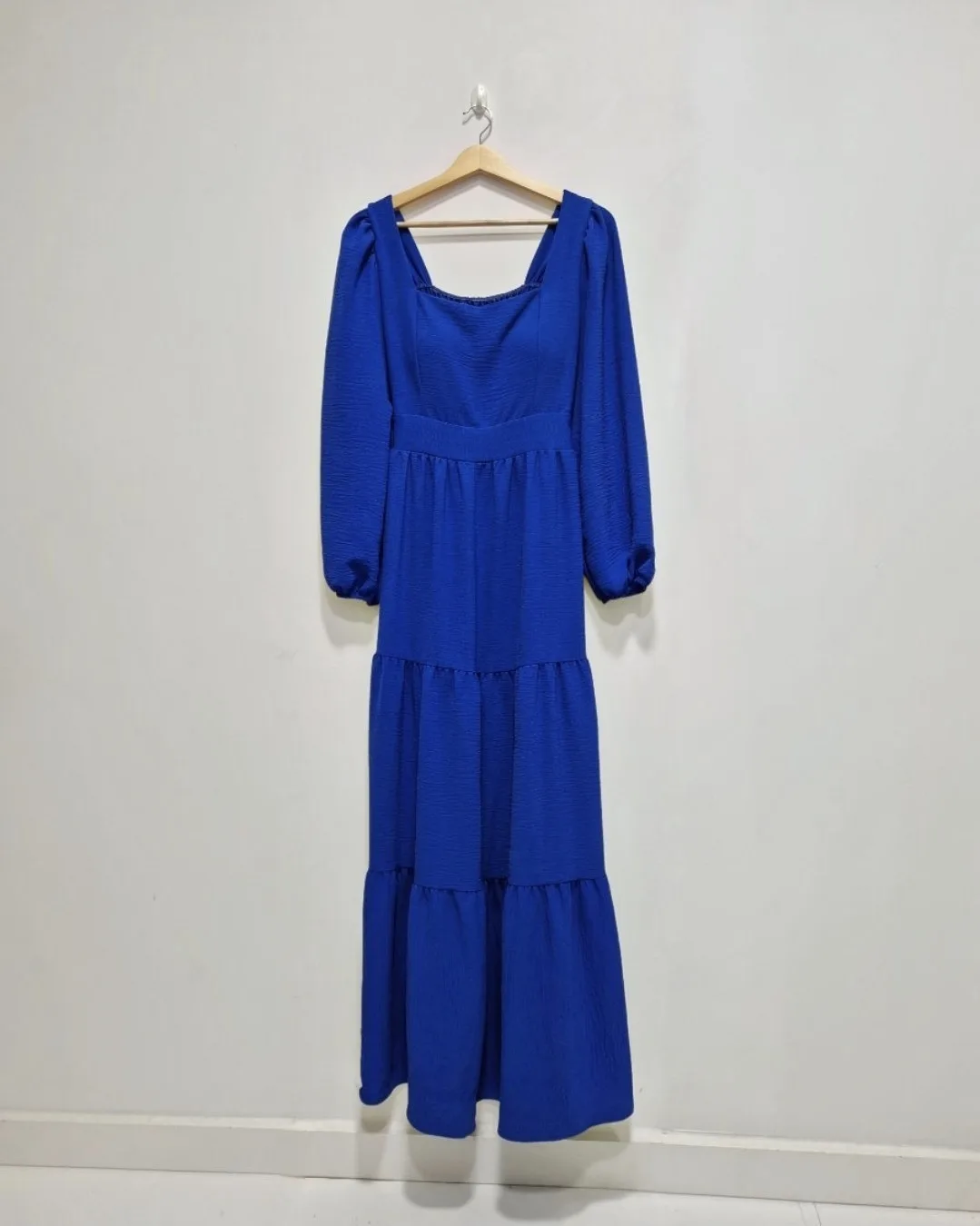 Vestido Longo Manga Longa