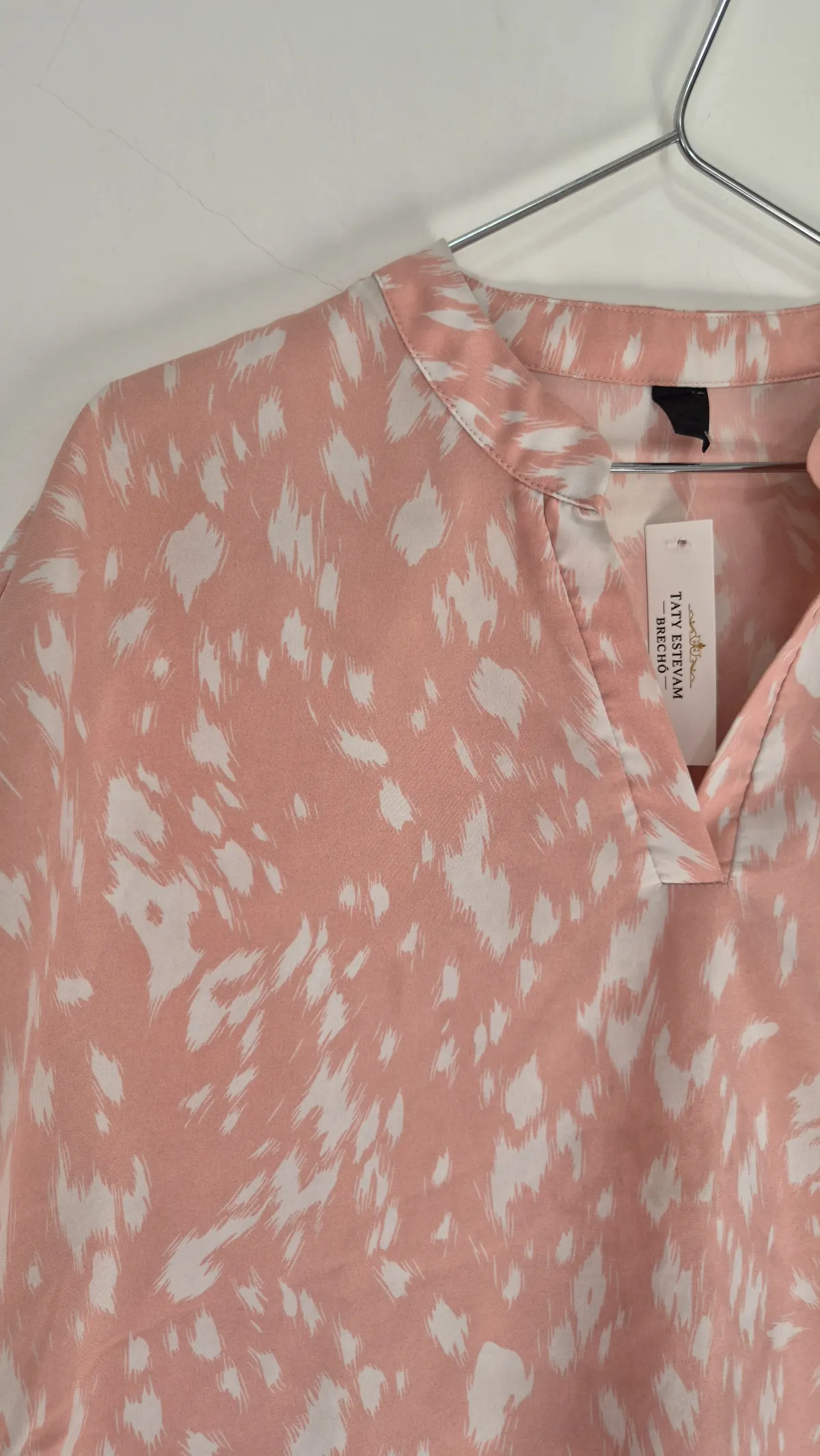Blusinha Animal Print Rosé