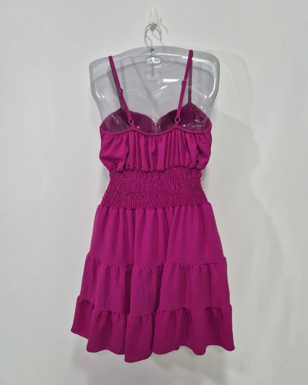Vestido Curto Babado com Bojo