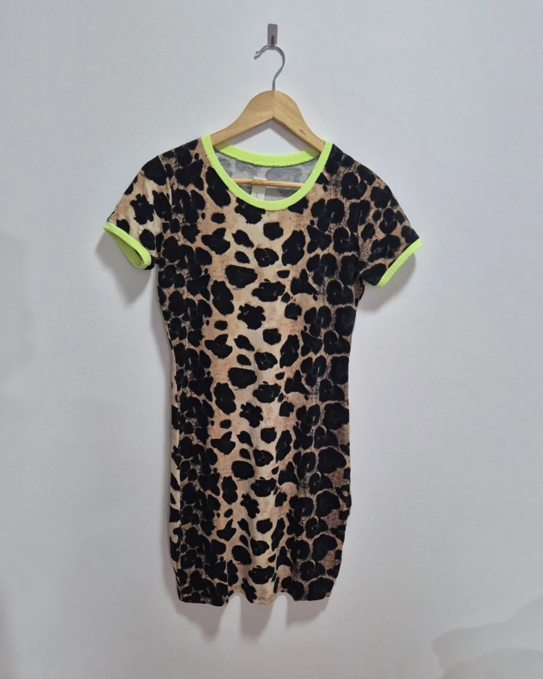Vestido Curto Animal Print